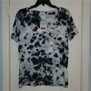 Victoria's Secret University of Texas Grey Dye Tee